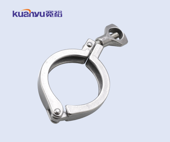 衛生級卡箍-衛生級拷貝林-304不銹鋼管道配件廠(chǎng)家配圖