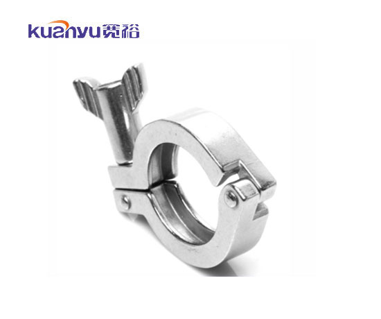 不銹鋼衛生級單銷(xiāo)對疊卡箍配圖